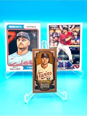 🔥Matt Wallner Lot! Allen & Ginter Gold Mini + Topps Heritage & Topps Rookie! 🤩
